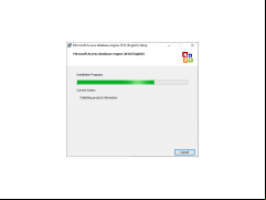 Microsoft Access Database Engine 2010 - installation-process