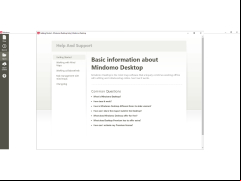 Mindomo Desktop - help