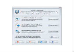 MobaLiveCD - welcome-screen