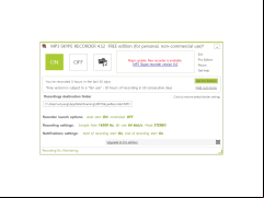 MP3 Skype Recorder - main-screen