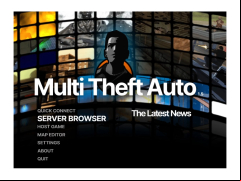 Multi Theft Auto: San Andreas - main-screen