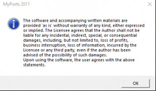 MyPorts 2011 screenshot 3