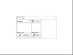 Net Send Message - main-screen