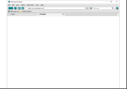 Netscape Communicator - main-screen