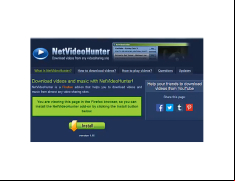 NetVideoHunter - main-screen