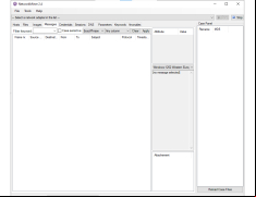 NetworkMiner - messages