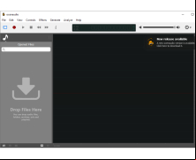 Ocenaudio - main-screen