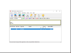 Partition Table Doctor - main-screen