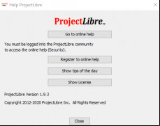 ProjectLibre screenshot 2