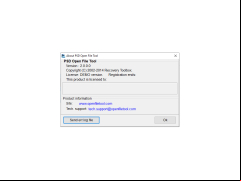 PSD Open File Tool - about-application