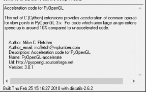 PyOpenGL screenshot 2