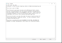 PyQt - copyright