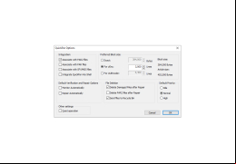 QuickPar - main-screen