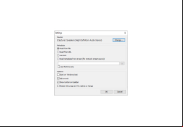 Radio Caster - settings