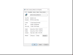RAR File Converter - properties