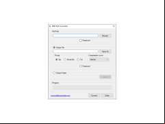 RAR File Converter - main-screen