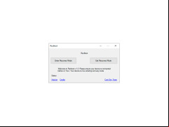 RecBoot - main-screen