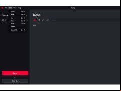 Redily - edit-menu