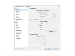 Remote Utilities Server - settings-main-screen