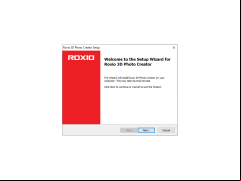 Roxio 3D Photo Creator - welcome-screen-setup