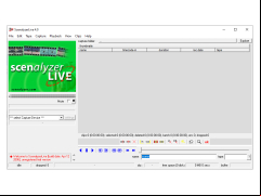 ScenalyzerLive - main-screen