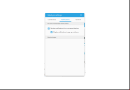 SideSync - notifications