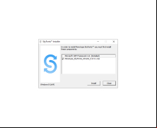 SkyFonts - installation-beginning