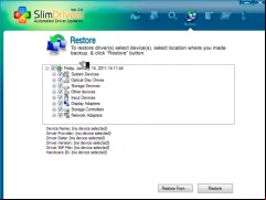 SlimDrivers - restore-drivers