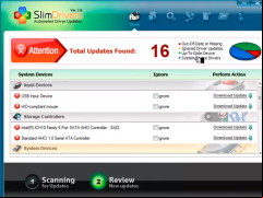 SlimDrivers - scan-results