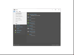 Speccy Portable - file-menu
