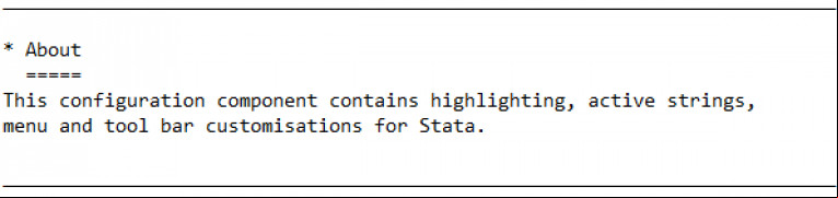 Stata Mode screenshot 2