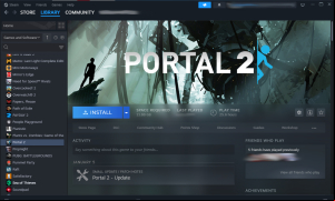 Steam - games-page