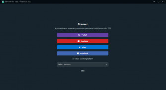Streamlabs OBS screenshot 1