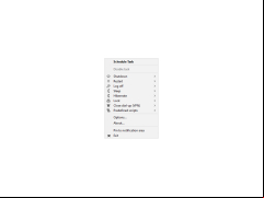 Switch Off - menu