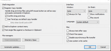 Teracopy screenshot 3