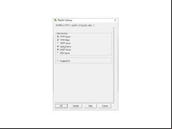 Tftpd32 - global-settings