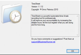 TimeSheet screenshot 2