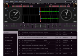 Transitions DJ - view-menu
