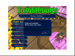 Tumblebugs - main-screen