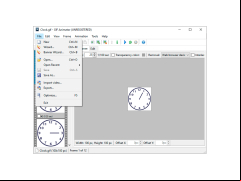 Ulead GIF Animator - import-video-and-export