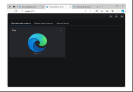 Universal Media Player - settings