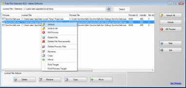 Unlocker Portable screenshot 1