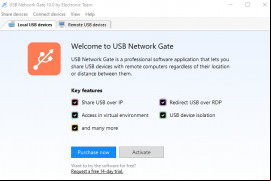 USB Network Gate screenshot 1