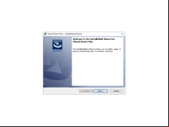 Virtual Router Plus - welcome-screen-setup