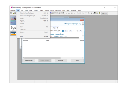 Visual Prolog - file-menu