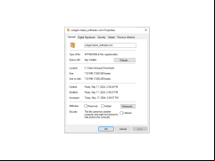 Widget Maker - properties