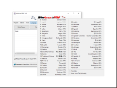 WinScan2PDF - language