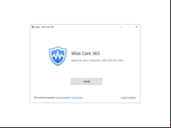 Wise Care 365 Free - welcome-screen-setup