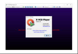 X-VCD Player - about-application