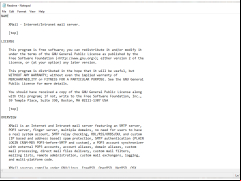 XMail - license-agreement